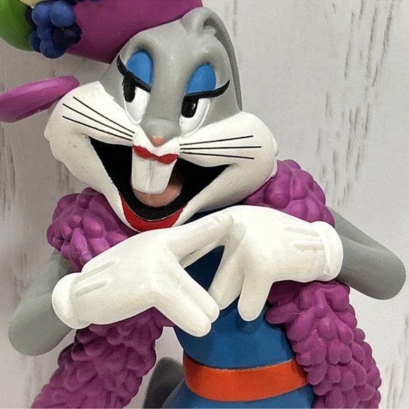 1997 Hallmark Keepsake Ornament Bugs Bunny Fruit Hat Looney Tunes Cartoon Vtg - Picture 9 of 13